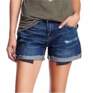 Blank NYC Jean Shorts “I Know You Want Me” Size 24 = 0 nyc Denim Cutoffs New NWT